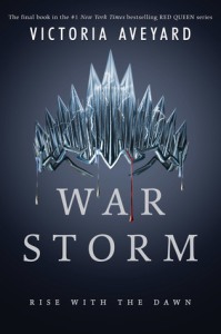 War Storm, by Victoria Aveyard.