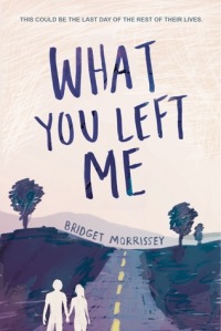 What You Left Me, by Bridget Morrissey.