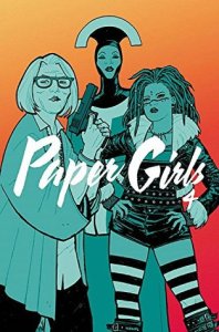 Paper Girls, vol. 4, by Brian K. Vaughan.